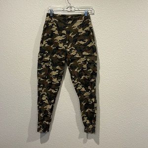 Camo cargo pants